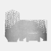 ストリングライトエレガントシルバーグレーのお願いボックス フェイバーボックス (折り畳みなし)