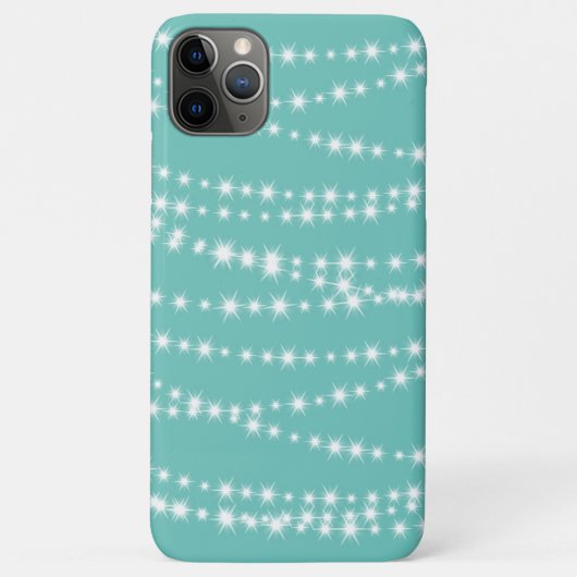 ストリングライトオンターコイズiPhoneケース Case-Mate iPhoneケース (裏面)