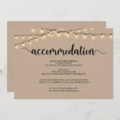 ストリングライトクラフトアコモデーション封入カード 招待状 (正面/裏面)