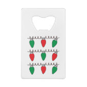 ストリングライトスケッチクリスマスライトバルブスケッチ クレジットカード栓抜き (裏面)