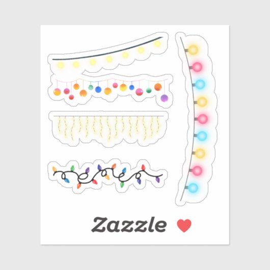 ストリングライトステッカー シール (シート)