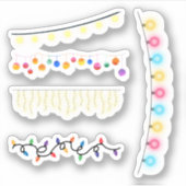 ストリングライトステッカー シール (正面)