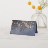 ストリングライトツリーの枝素朴 プレイスカード (裏面)