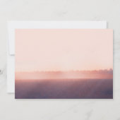 ストリングライトツリーの粗野な結婚式招待状 招待状 (裏面)