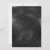 ストリングライトパンプキンハーベスト感謝祭ディナー 招待状 (裏面)