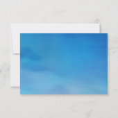 ストリングライトパームツリーRSVP水彩 出欠カード (裏面)