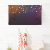 ストリングライトフェスティバル背景 横断幕 (インサイチュ)