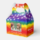 ストリングライトフォトジカラフルョイント誕生日 フェイバーボックス (裏面サイド)