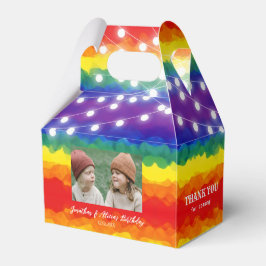 ストリングライトフォトジカラフルョイント誕生日 フェイバーボックス