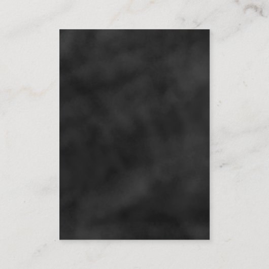 ストリングライトブラックチャックボード披露宴エンクロージャ エンクロージャーカード (裏面)