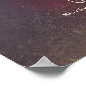 ストリングライトメイスン結婚ジャースの歓迎サイン ポスター (角)