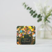 ストリングライトラブツリーズ事業 紹介カード (スタンド正面)