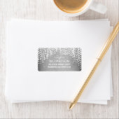 ストリングライトヴィンテージ結婚式住所 シール (インサイチュ)