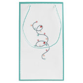 ストリングライト抱き枕(SeaFoam Green) スモールペーパーバッグ (裏面)