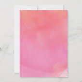 ストリングライト祝大人誕生日招待状 招待状 (裏面)