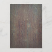 ストリングライト素朴と木結婚材の情報 エンクロージャーカード (裏面)