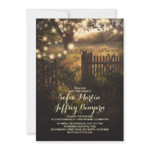 ストリングライト素朴な国の結婚式