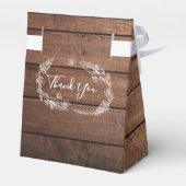 ストリングライト素朴フローラ結婚ウッド フェイバーボックス (裏面サイド)