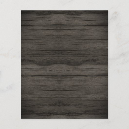 ストリングライト素朴《キリスト教》洗礼式や命名式バジェットフライヤー チラシ (裏面)