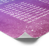 ストリングライト結婚ゲイの座席表12表 ポスター (角)