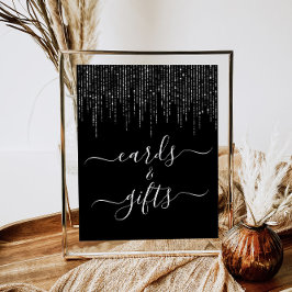 ストリングライト シャワー カード＆ギフト ペデスタル サイン