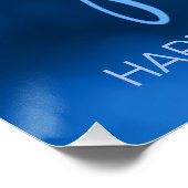 ストリングライト&バルーン甘い16 DkブルーID473 ポスター (コーナー)