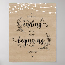 ストリングライト、ブラウンウッド、ウェディングパーティーデザート