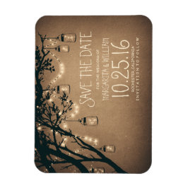 ストリングライトfirefles mason jars日付を保存 マグネット