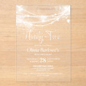 ストリングラエレガントイト95thバースデーパーティー アクリル招待状 (正面)