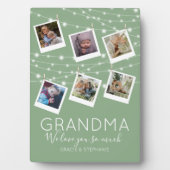 ストリングラモダンイト写真コラージプラーク フォトプラーク (正面)