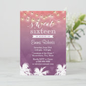 ストリングラモダンイト&パームツリーズスウィート16 招待状 (スタンド正面)