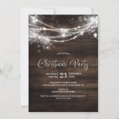 ストリングラ素朴イツウッドクリスマスパーティー 招待状 (正面)