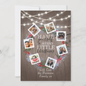 ストリングラ素朴イツクリスマスリース7 Photo シーズンカード (正面)