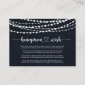 ストリングラ素朴イツハネムーンウィッシュ エンクロージャーカード (正面)