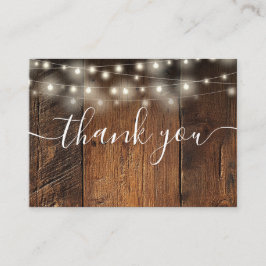 ストリングラ素朴イツバーンウッド結婚ズサンキュー プレイスカード