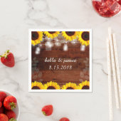 ストリングラ素朴イツヒマワリ紙ナプキンス スタンダードカクテルナプキン (インサイチュ)