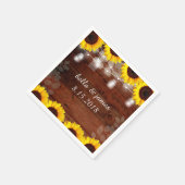 ストリングラ素朴イツヒマワリ紙ナプキンス スタンダードカクテルナプキン (角)