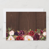 ストリングラ素朴イツブライダルシャワー招待 招待状 (裏面)