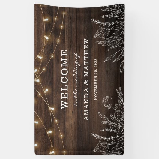 ストリングラ素朴イツボタニカルウェルカム結婚ズ 横断幕 (縦)