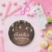 ストリングラ素朴イツメイソンジャースレースカントリーグラム ペーパープレート (パーティー)