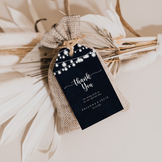 ストリングラ素朴イツ結婚の感謝 ギフトタグ