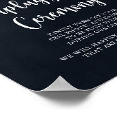 ストリングラ素朴イトの取り外し式標識 ポスター (角)