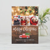 ストリングラ素朴イトレッドクリスマストラック4写真 シーズンカード (スタンド正面)