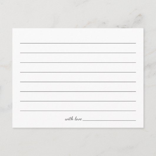 ストリングラ素朴イトレースフローラアドバイスカード ポストカード (裏面)