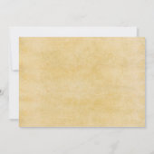 ストリングラ素朴イトロマンティック結婚式招待状 招待状 (裏面)