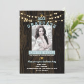 ストリングラ素朴イト写真卒業パーティー 招待状 (スタンド正面)