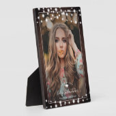 ストリングラ素朴イト写真卒業記念 フォトプラーク (側面)