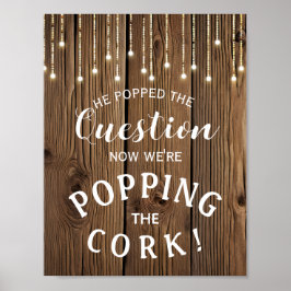 ストリングラ素朴イト婚約アナウンス記号 ポスター