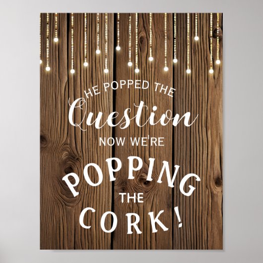 ストリングラ素朴イト婚約アナウンス記号 ポスター (正面)