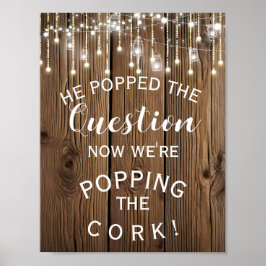 ストリングラ素朴イト婚約アナウンス記号 ポスター